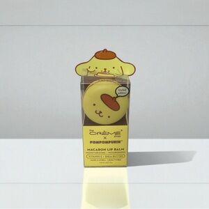 The Crème Shop X Pompompurin Macaron Lip Balm - Caramel pudding-